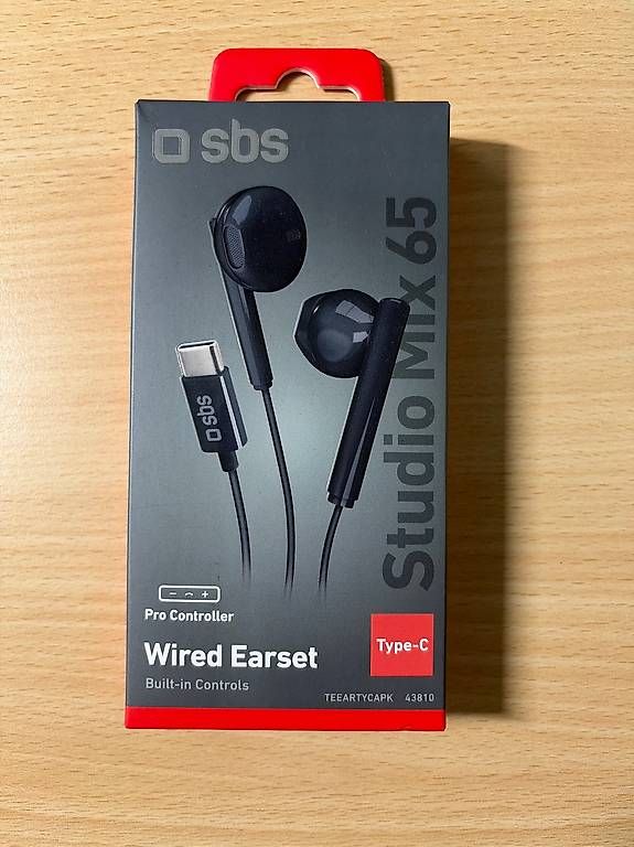 Kopfhörer: sbs Stöpsel Kopfhörer mit Kabel (USB-C) – Gebraucht aus Mollis von luc_l5k7