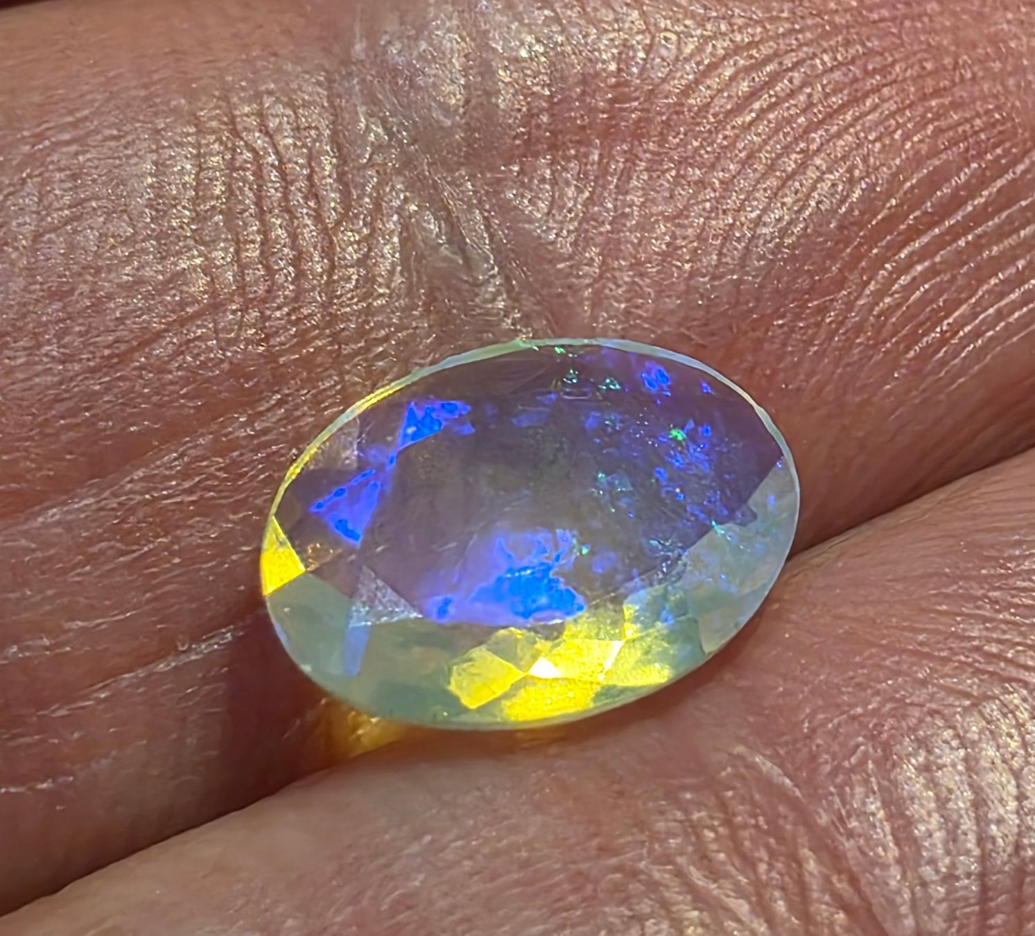Edelsteine: 1,1 ct Welo Opale naturelle facettée – Gebraucht aus Carouge GE von Crystal_Energy 2