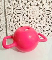 💗 Kettlebell / Kugelhantel mit Griffen – 5,5 kg Pink 💗