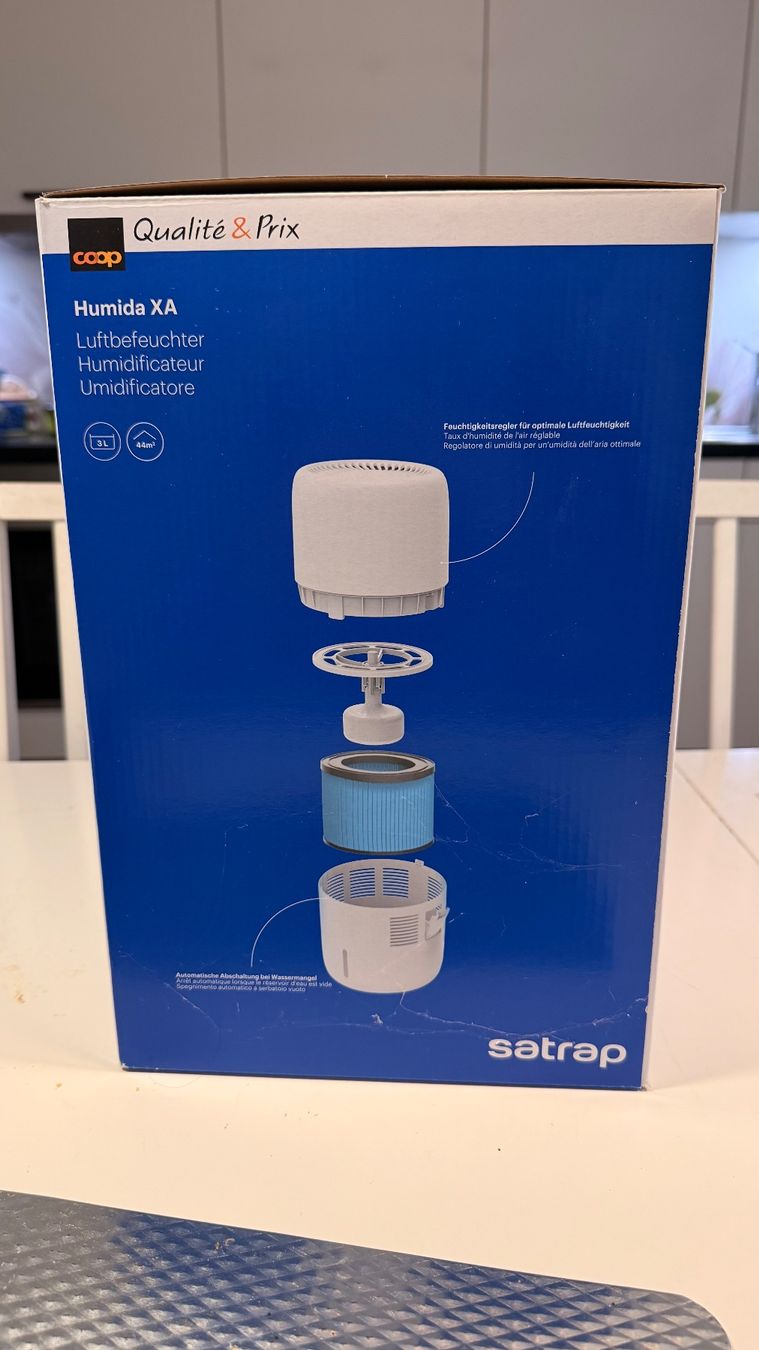 Luftbefeuchter: Satrap Humida XA Luftbefeuchter – Neu und originalverpackt aus Roggwil /BE von elegance45 1