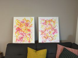Abstrakte Kunst, Wandbilder