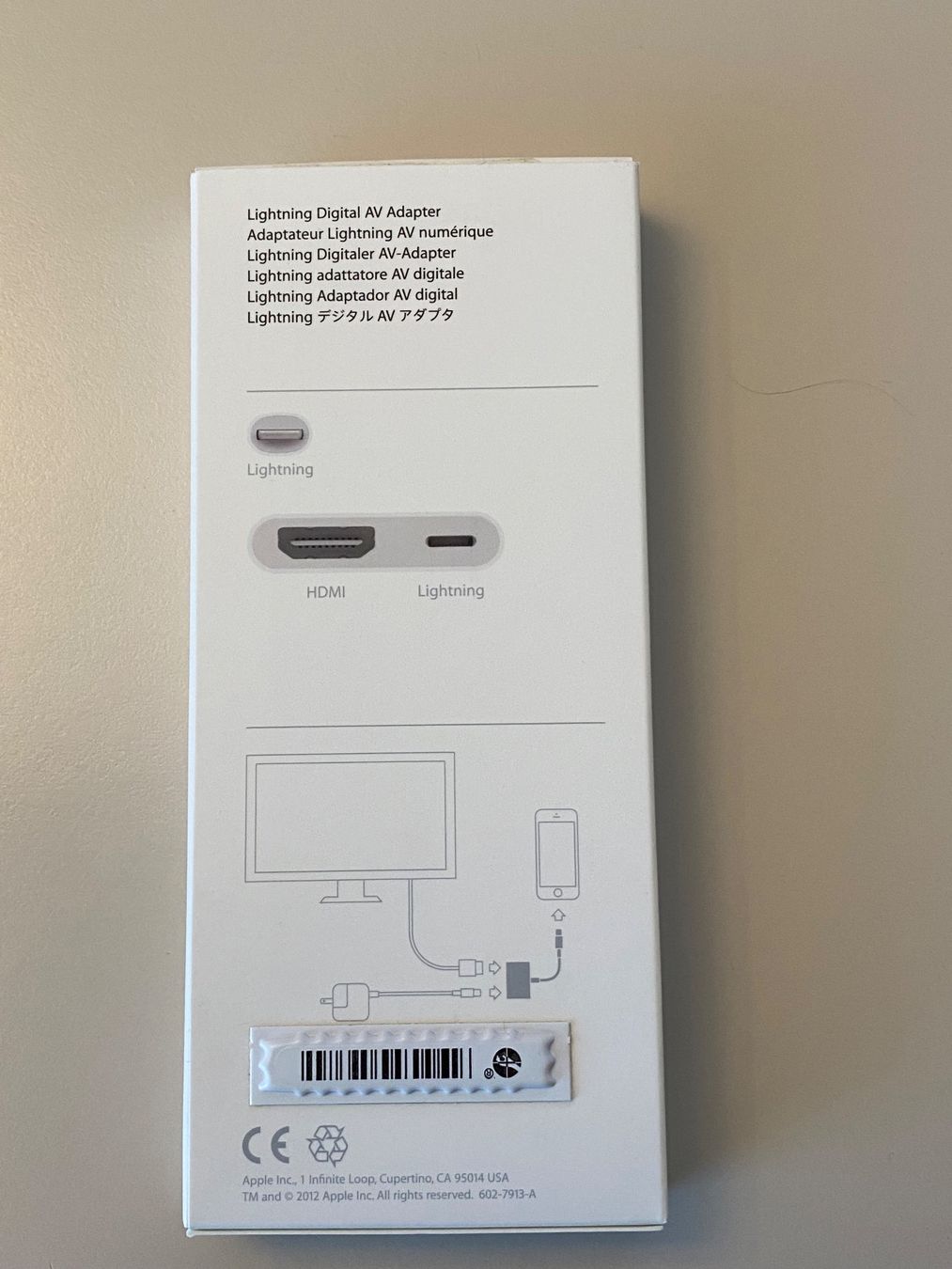 Apple Laufwerke & Adapter: Apple Lightning Digital AV Adapter MD826ZM/A – Gebraucht aus obfelden von garenipa 3
