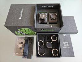 Certina DS+ Automatic Black & Sport Edition Fullset Garantie