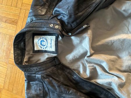 Blue Monkey Jacke aus Leder Gr M
