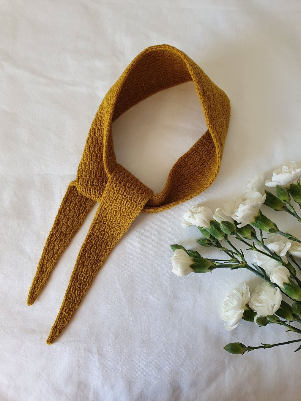 Foulards, Tücher & Schals: Mini scarf, Schal, Gestrickte Schal, Geschenk, Handgestrickt – Neu und originalverpackt aus Neunkirch von Sandramay 3