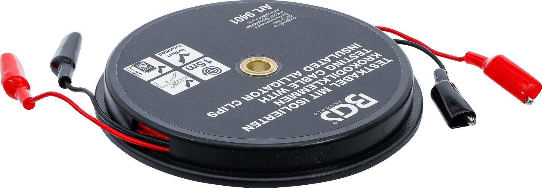 Componenti elettronici: Krokodilklemmen-Kabelbox, 15 m – Nuovo e nell'imballaggio originale da Dietikon venduto da KFZ-Spezialwerkzeuge 1