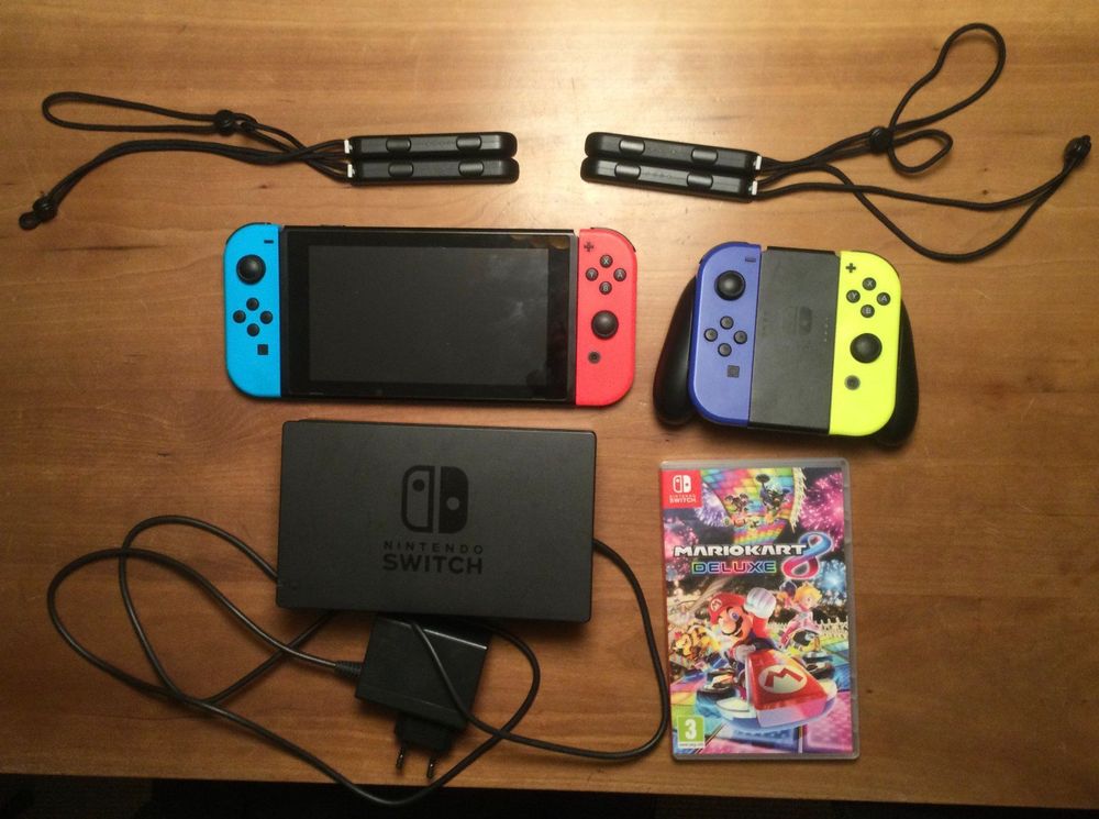 Nintendo Switch+ Mariokart 8 Deluxe (Gebraucht) in Bonstetten für CHF ...