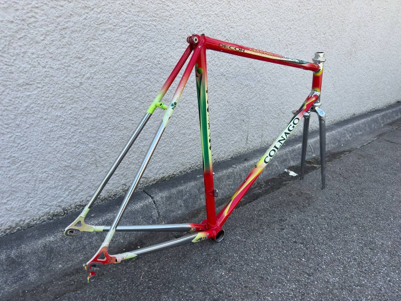 Colnago Pezzi di ricambio: Colnago Master Olympic Decor Rahmensatz - 56.5 cm – Usato da Zürich venduto da vasyl.poiedyntsev 3
