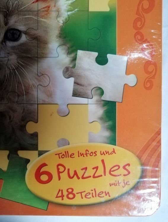 Puzzle: Puzzle  Katzen Puzzlebuch, NEU originalverpackt – Nuovo (secondo la descrizione) da Oberriet SG venduto da Atir47 3