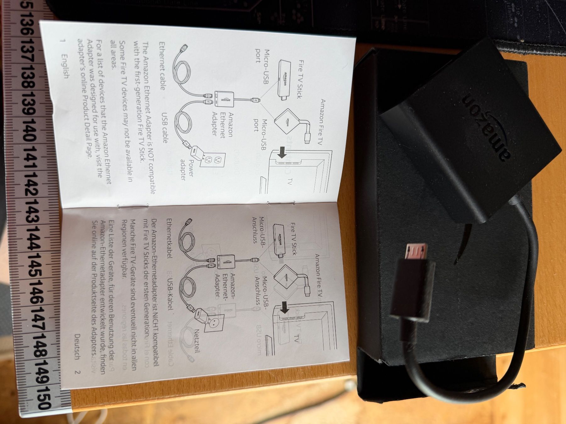 Unità & Adattatore: Adaptateur Ethernet Amazon pour Fire TV Stick – Usato da Leysin venduto da Ianspare 3