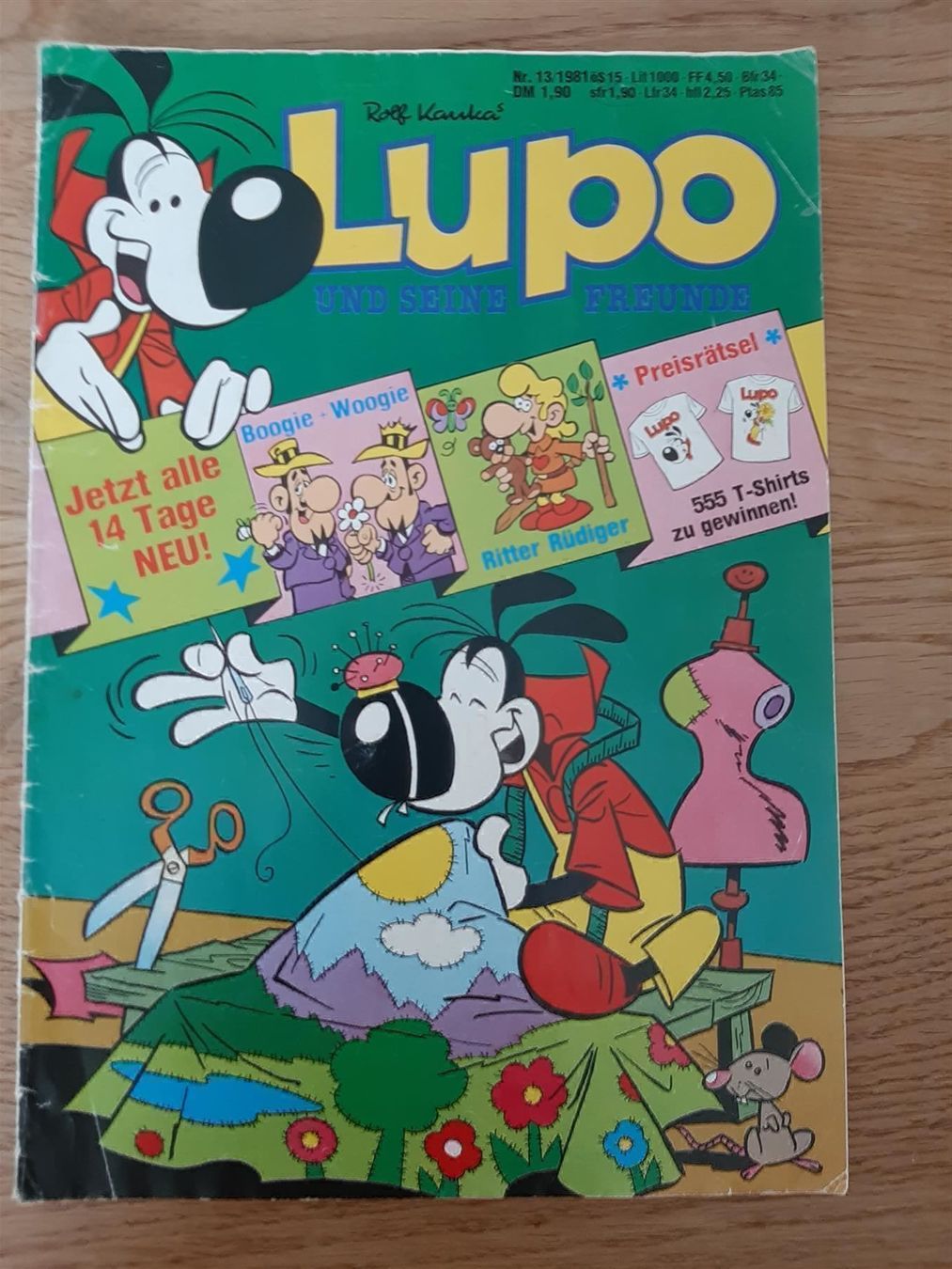Fumetti: Lupo  und seine Freunde Heft 13, 1981 – Usato da Affoltern am Albis venduto da Sabinezc