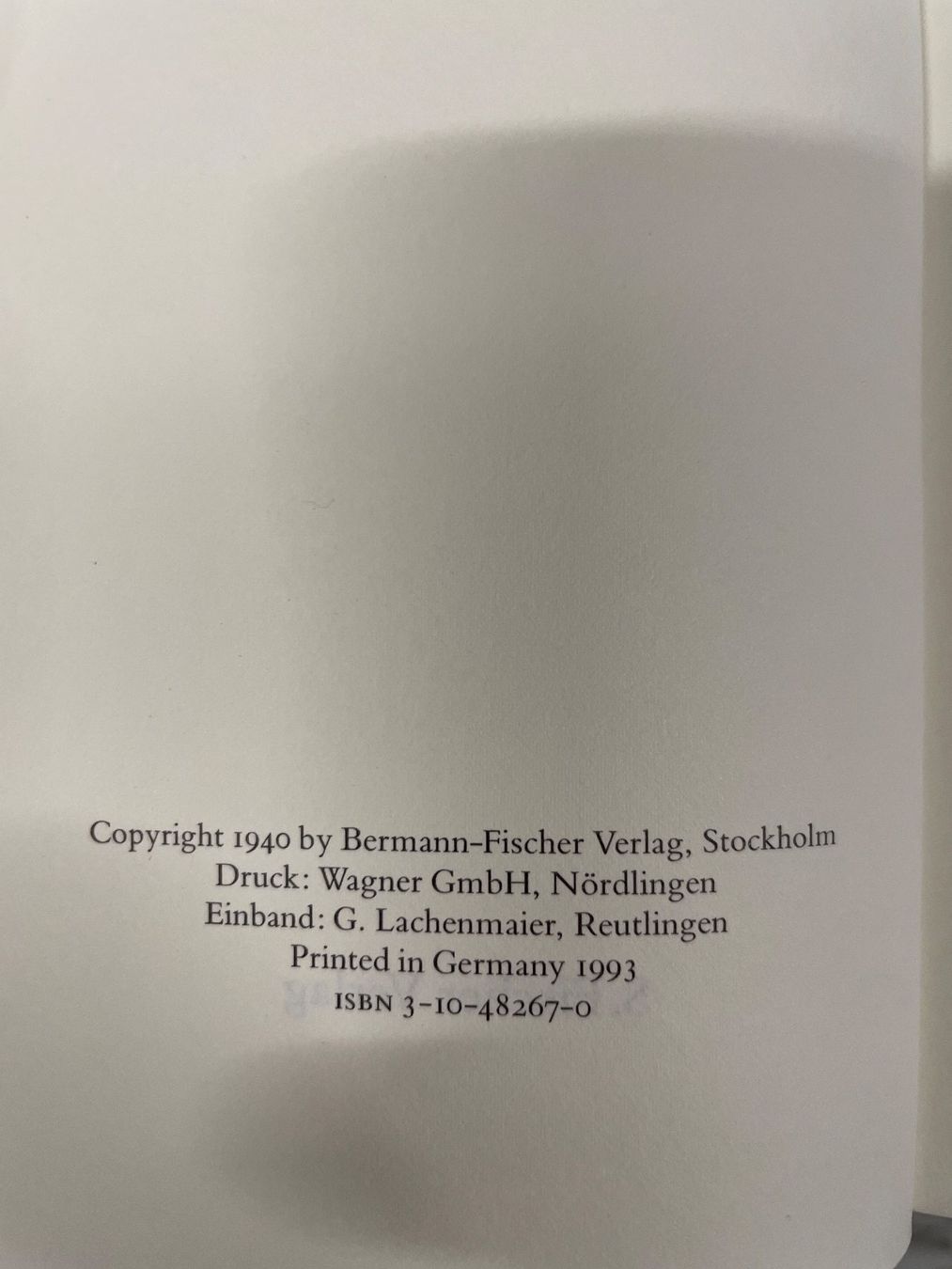 Libri: THOMAS MANN - Die Vertauschten Köpfe (1993) – Usato da Frasnacht venduto da GracyStore 2