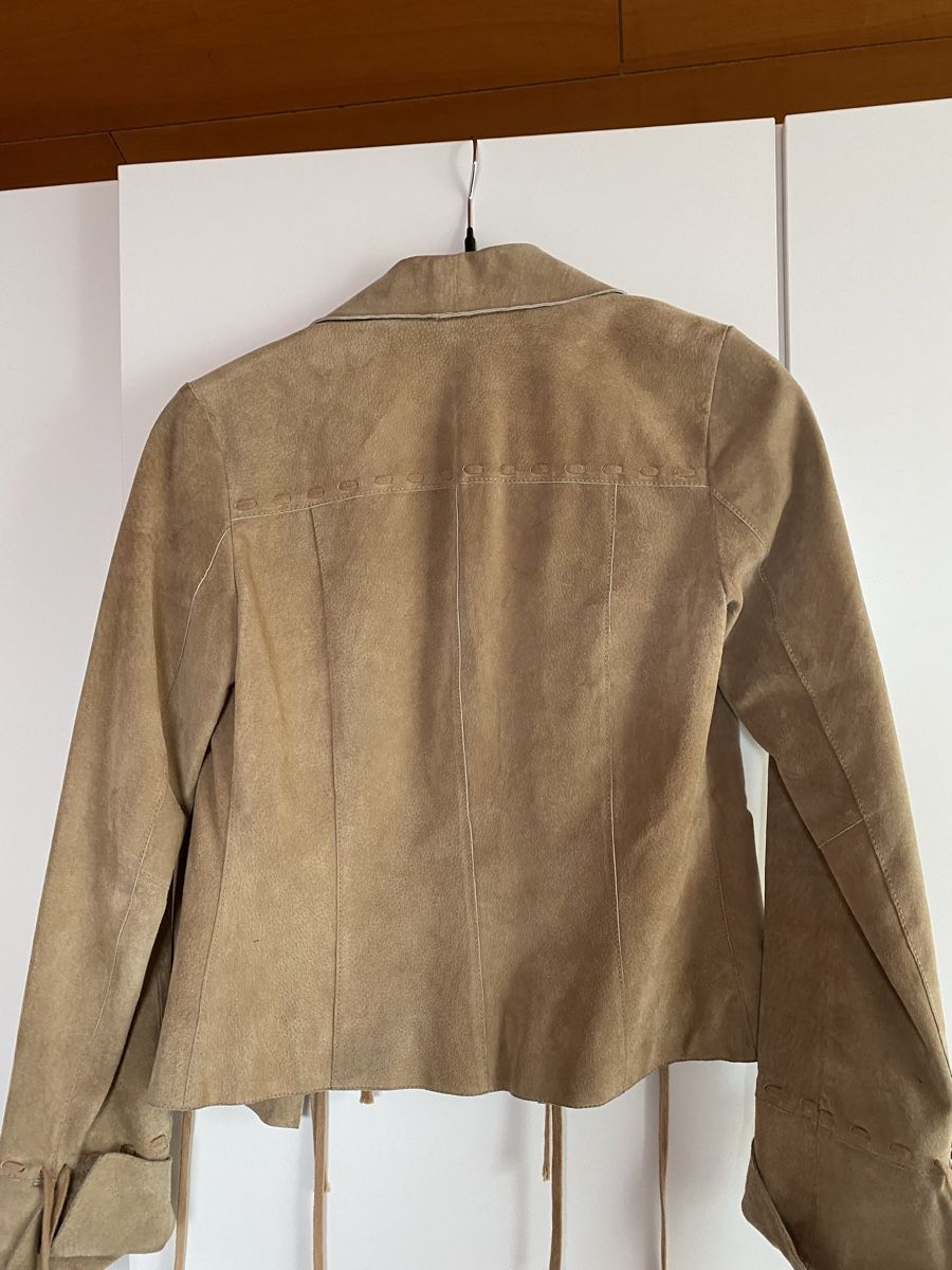 Only Giacche: Wildlederjacke hellbraun – Usato da Oftringen venduto da Sava06 1