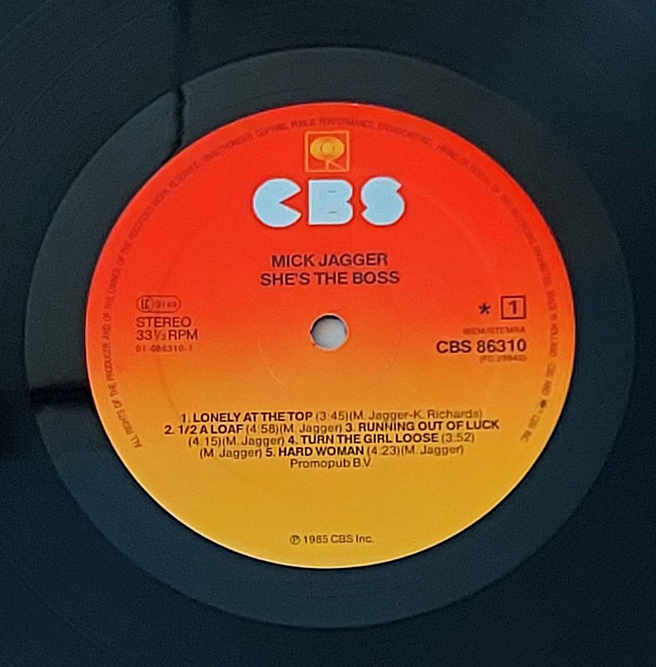 Dischi in vinile: LP - MICK JAGGER - SHE'S THE BOSS – Usato da Steckborn venduto da Quo7 1