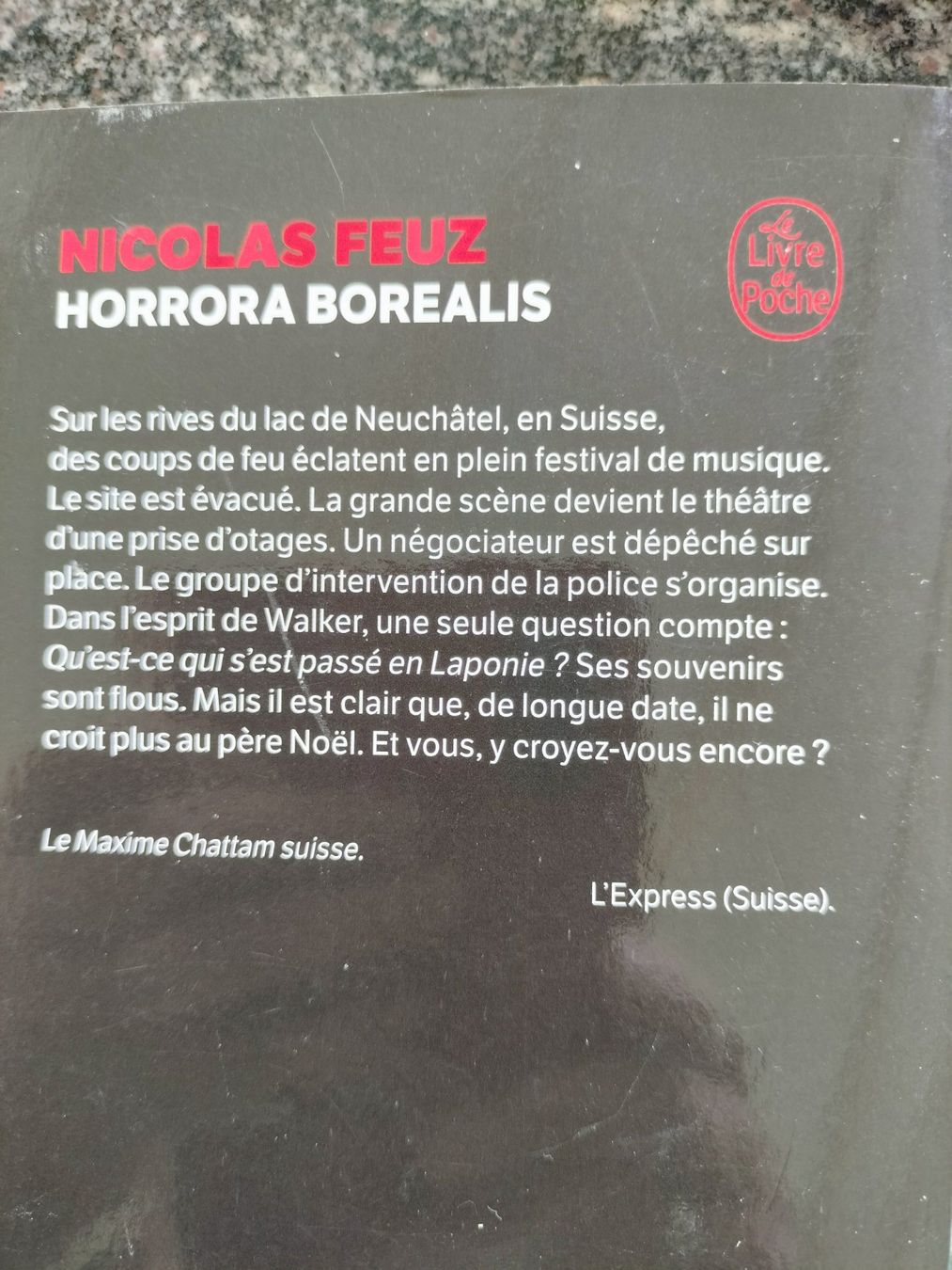 Bücher: HORRORA BOREALIS NICOLAS FEUZ – Gebraucht aus Cortaillod von rozinna 1
