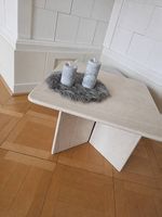 Beistelltisch Naturstein / Travertin- Tisch