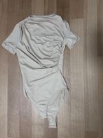 Body Suit beige Kurzarm