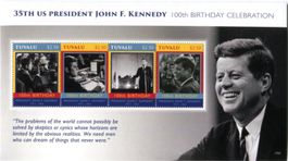 Block "John F. Kennedy". Tuvalu