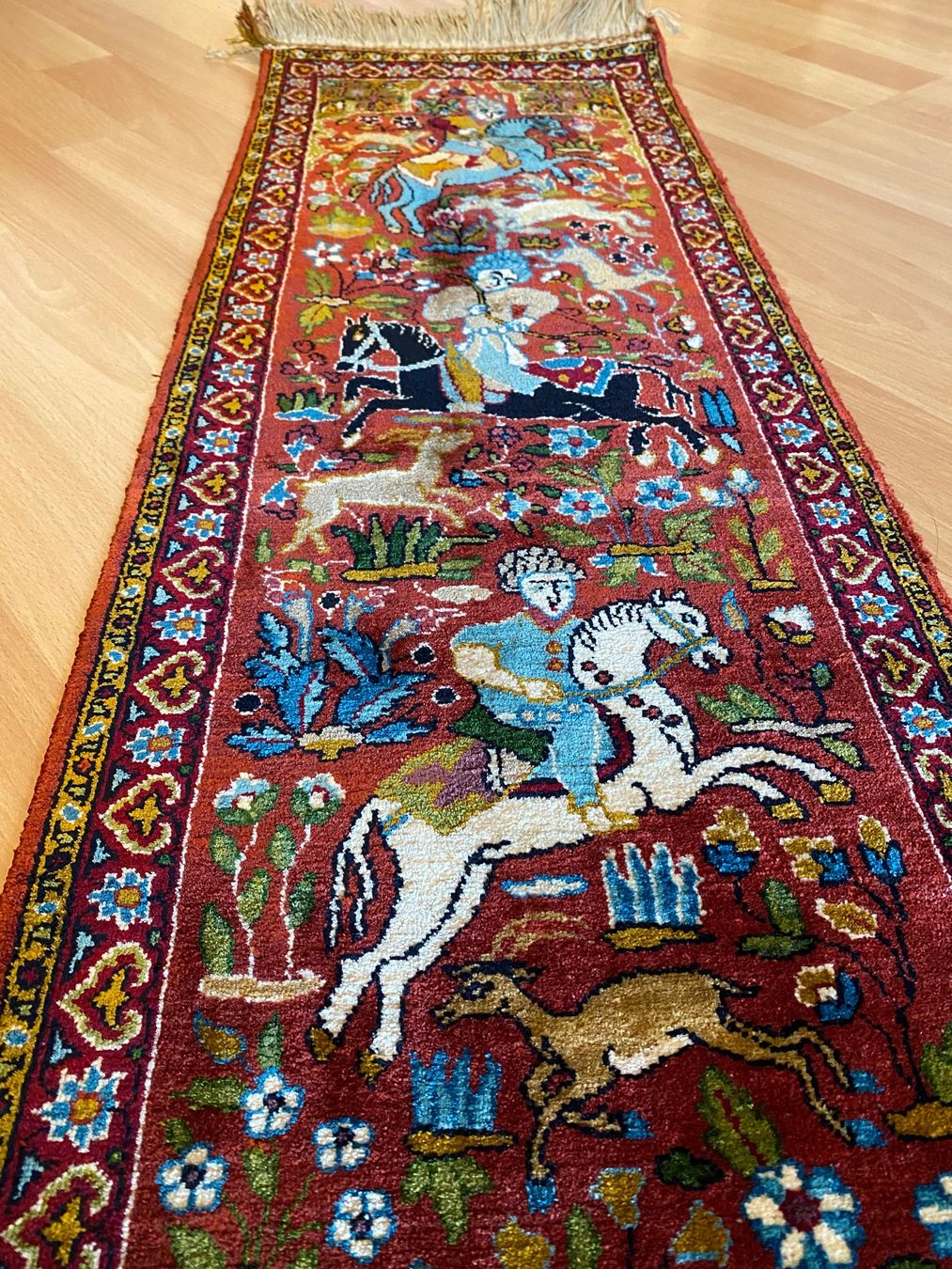 Tappeti: Seiden/Wandteppich Kashmir 140x30 – Usato da Zürich venduto da Simodo 2