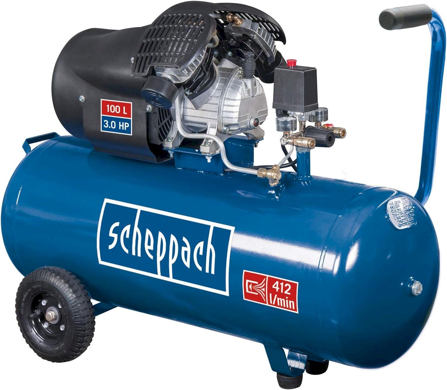 Scheppach Compresseurs: Scheppach Kompressor HC120DC – Neuf avec emballage d'origine à Bottighofen par zaap