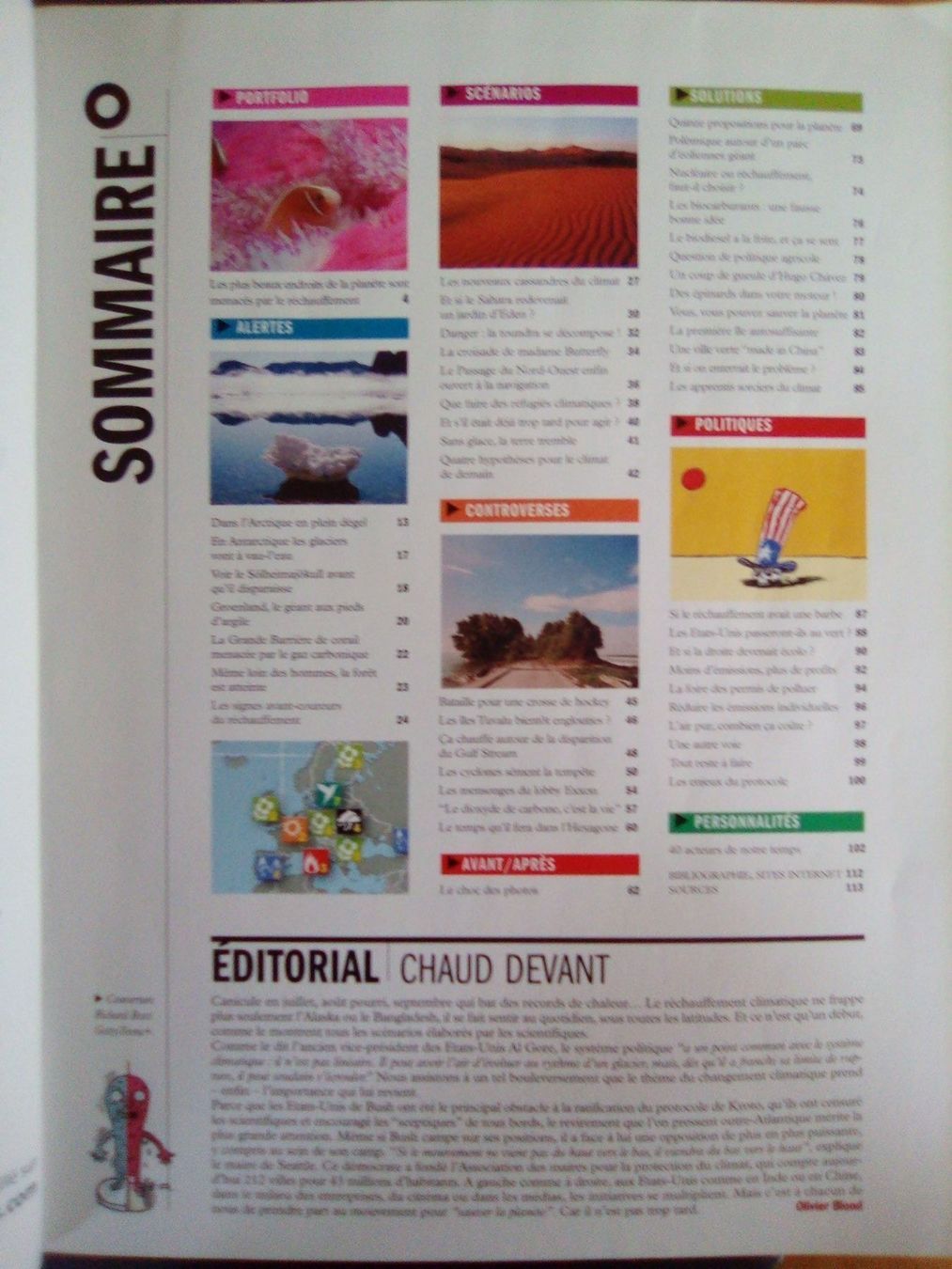 Zeitschriften & Magazine: Trop chaud - Réchauffement de la planète – Gebraucht aus Porrentruy von tupatup 6