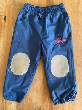 Praktische Regenhose mit Fleeceunterschicht, 92/98cm