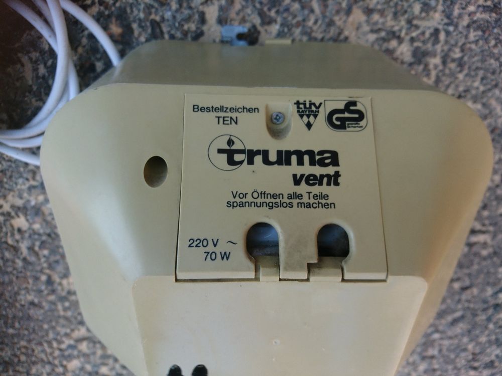Eriba Troll 1990 - Système de chauffage