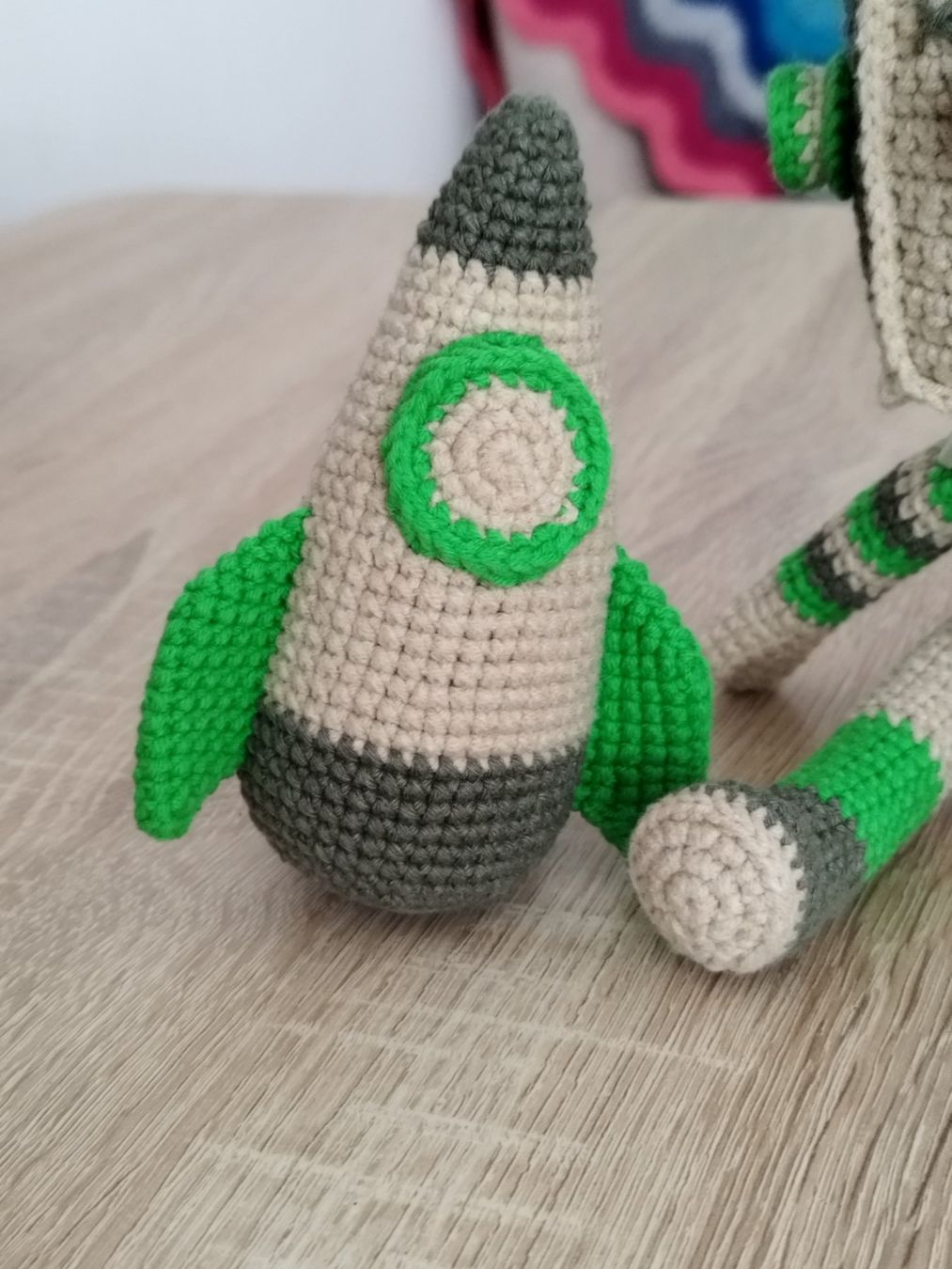 Giocattoli: Robot en crochet avec sa fusée – Nuovo e nell'imballaggio originale da Arnex-sur-Orbe venduto da can_97vn 7