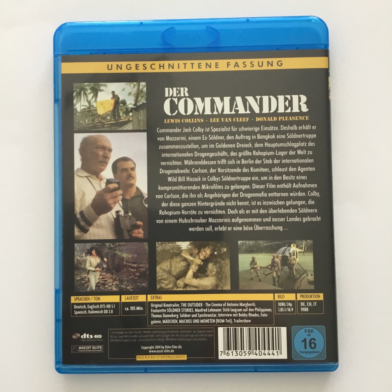 Tutti i DVDs: Der Commander - Blu Ray Neu Wertig – Nuovo (secondo la descrizione) da Blauen venduto da sternchen66 1