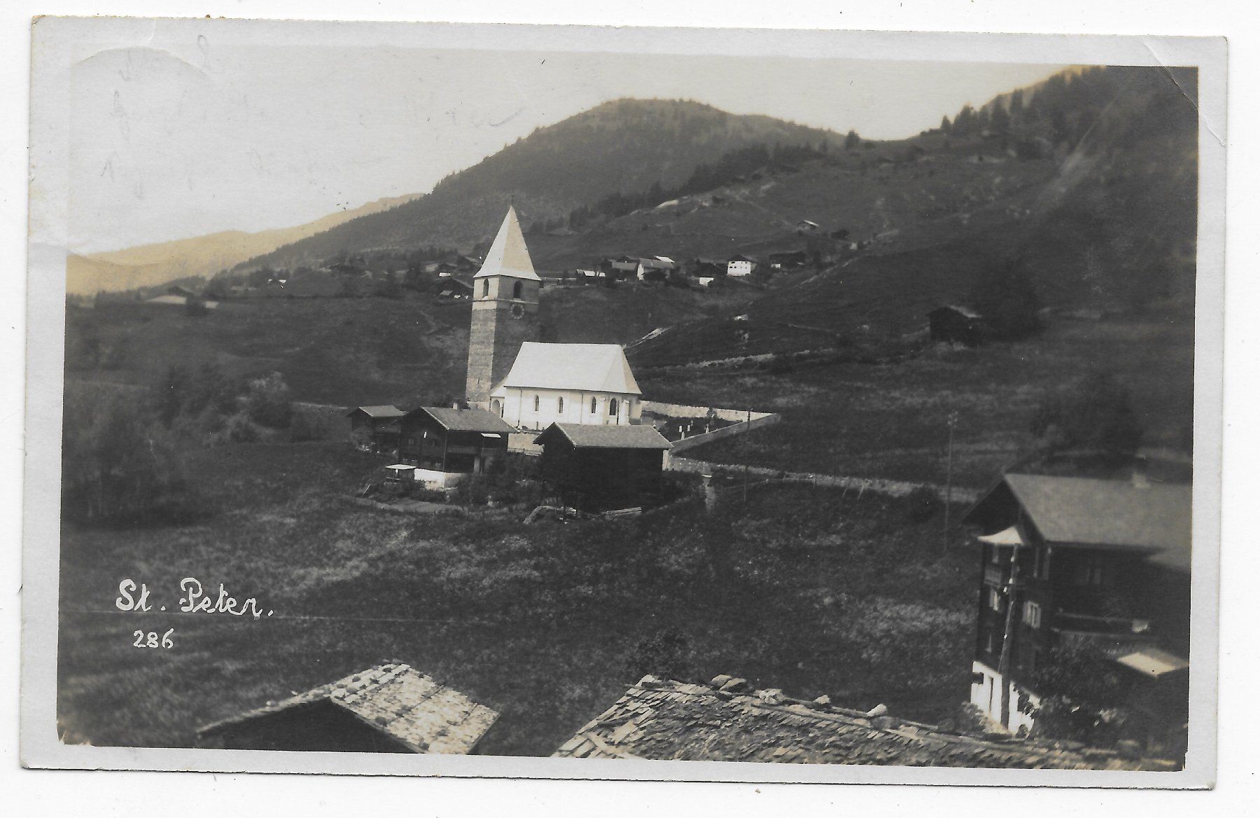 Ansichtskarten: Ansicht St.Peter – Gebraucht aus Hefenhofen von Richsalz
