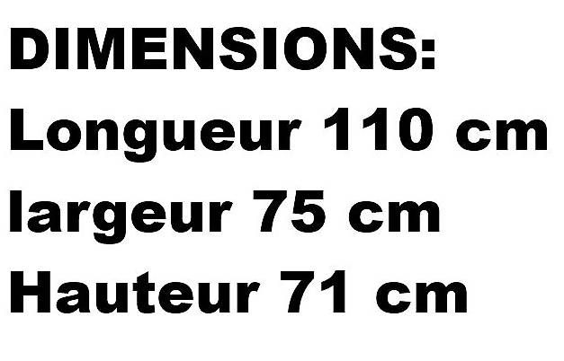 Tavoli: Table pliable avec plateau en verre – Usato da Grandson venduto da m-vendtout 2