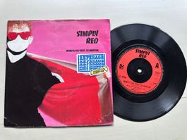SIMPLY RED MICK HUCKNALL tolle Single Money Kult Hit 80's