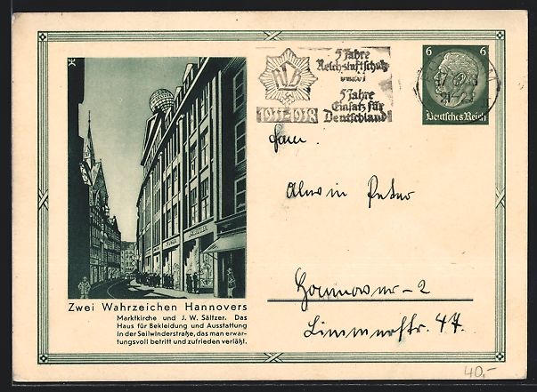 Cancelleria postale: Ganzsache PP127B6 /04: Hannover, Gesch – Usato da Berlin venduto da bartko-reher
