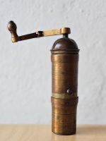 Dienes PeDe Kaffeemühle Kupfer Messing Vintage