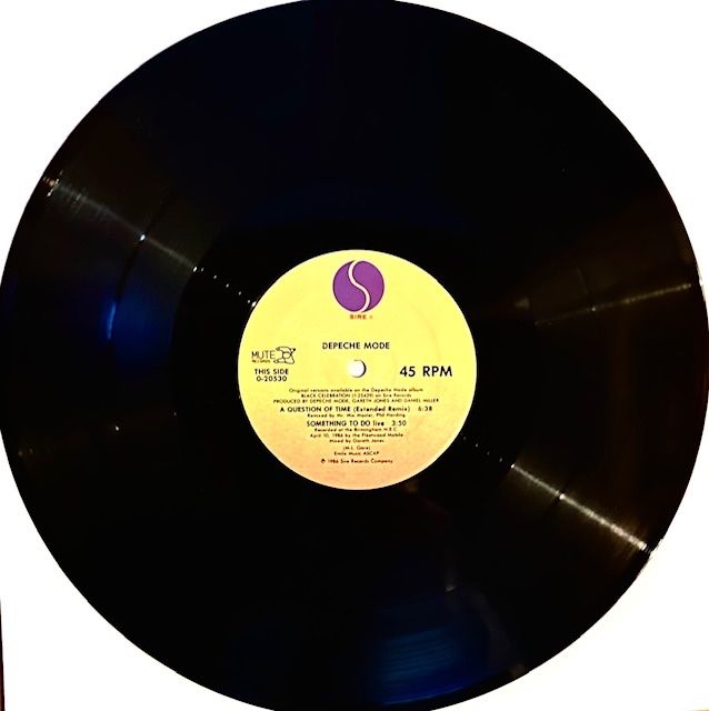 Schallplatten: Depeche Mode - A question of time - Maxi-Single -Rare -SIRE – Neu (gemäss Beschreibung) aus Erlinsbach SO von 400_n956 1