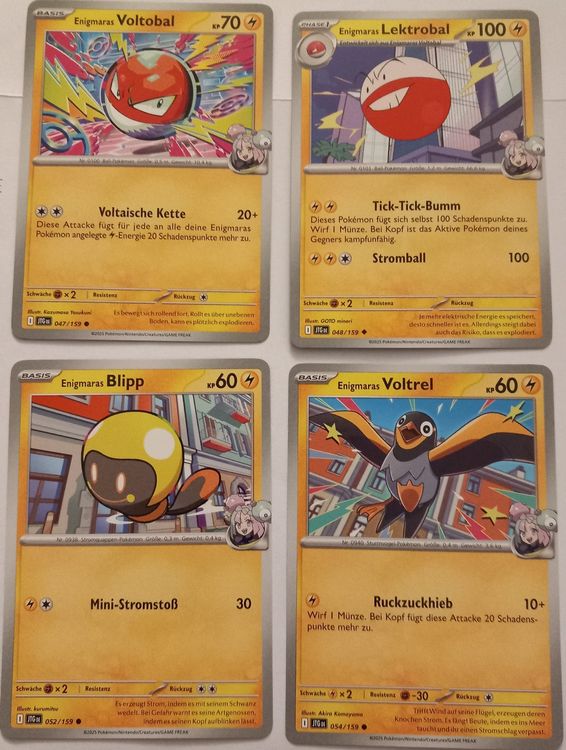 Cartoline: Pokemon Reisegefährten Enigmara's Pokemon – Nuovo (secondo la descrizione) da Bremgarten b. Bern venduto da kev_f7zw