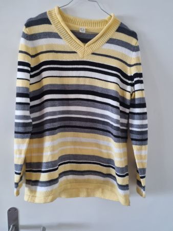 Gestreifter Pullover Gr. S
