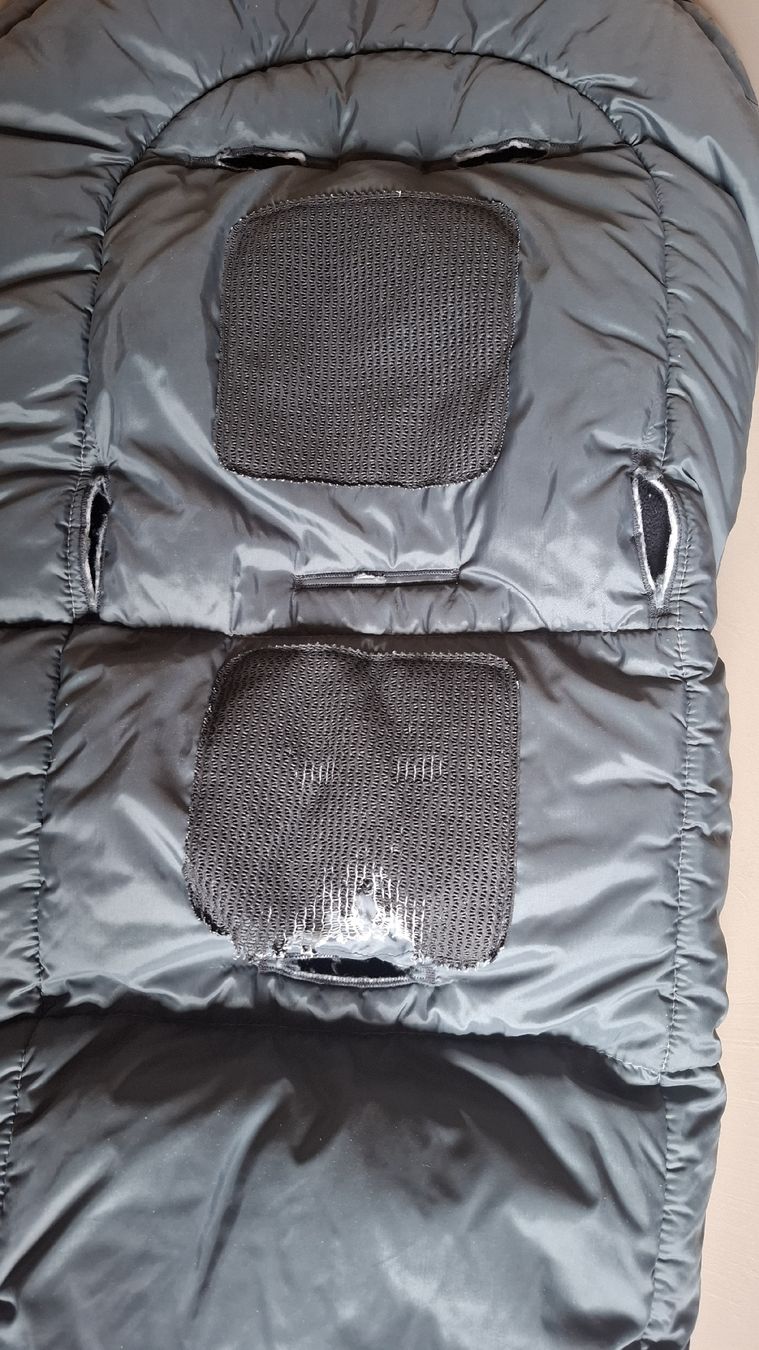 Odenwälder Sacchi a pelo: Odenwälder Babynest Fusssack grau  – Difettoso da Lü venduto da jas_minw 2