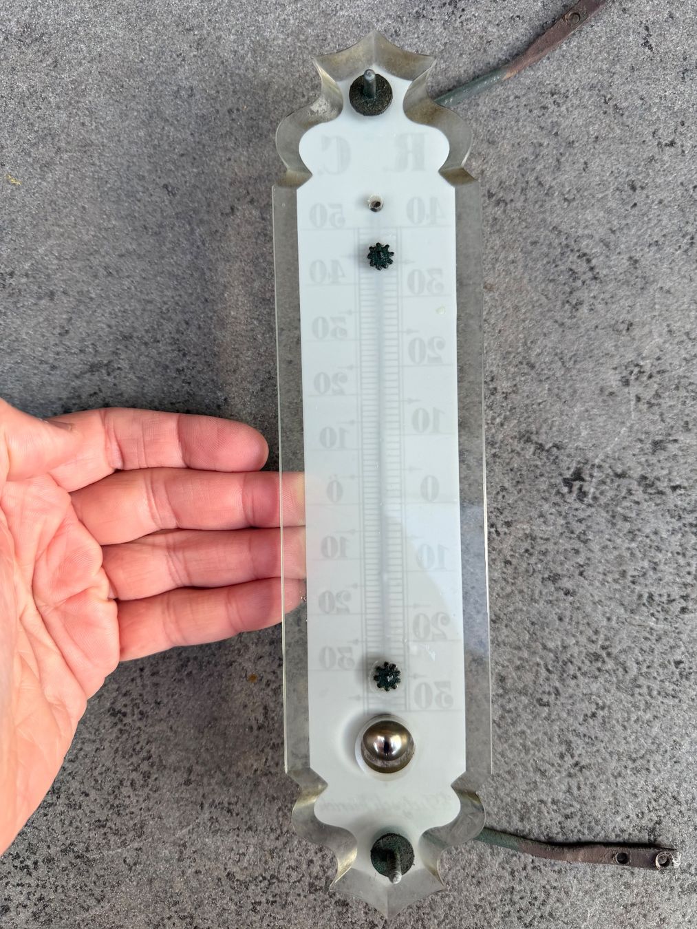 Altro per la casa: Thermometer Antik E. Dietzsch Zürich – Usato da Ennetbaden venduto da miboo 3