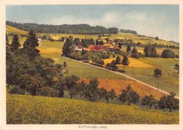 GRUSS vom RÜTTIHUBELBAD - alte Ansichtskarte 1953