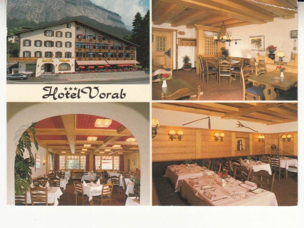 Cartoline postali: Flims Dorf Vorab, ca. 1970 – Usato da Bürglen TG venduto da StampGraf