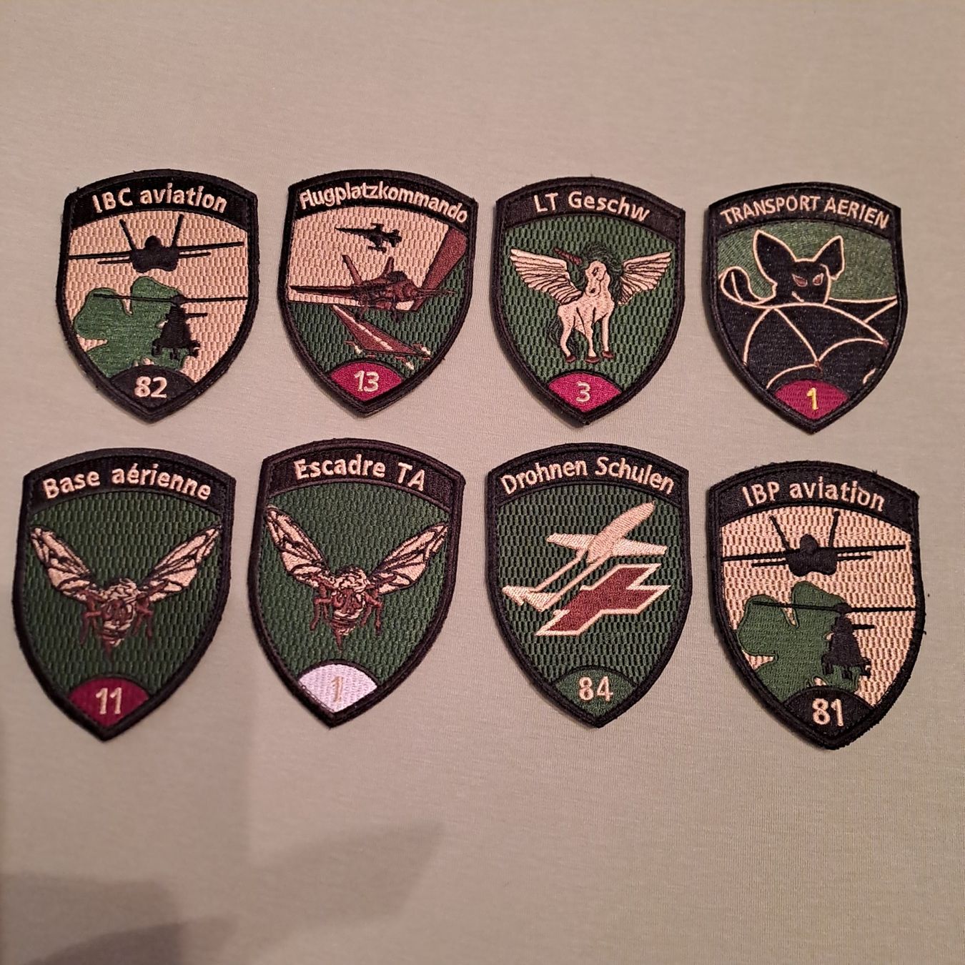 Schweizer Armee Placchette & Badge: Luftwaffen Badgeset – Nuovo (secondo la descrizione) da Gipf-Oberfrick venduto da Mig_29