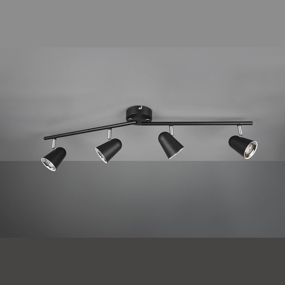 Lampade: LED Deckenleuchte, Schwarz, 78 cm x 9 cm – Nuovo (secondo la descrizione) da Kreuzlingen venduto da Smart-Light 1