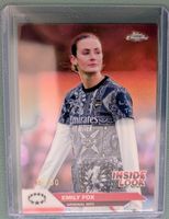 Emily Fox Inside Look Rose Gold /50 Topps Chrome UWCL 24/25