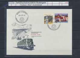 1979 Eisenbahnkundliche Studienfahrt, "Gotthard - Ritom"