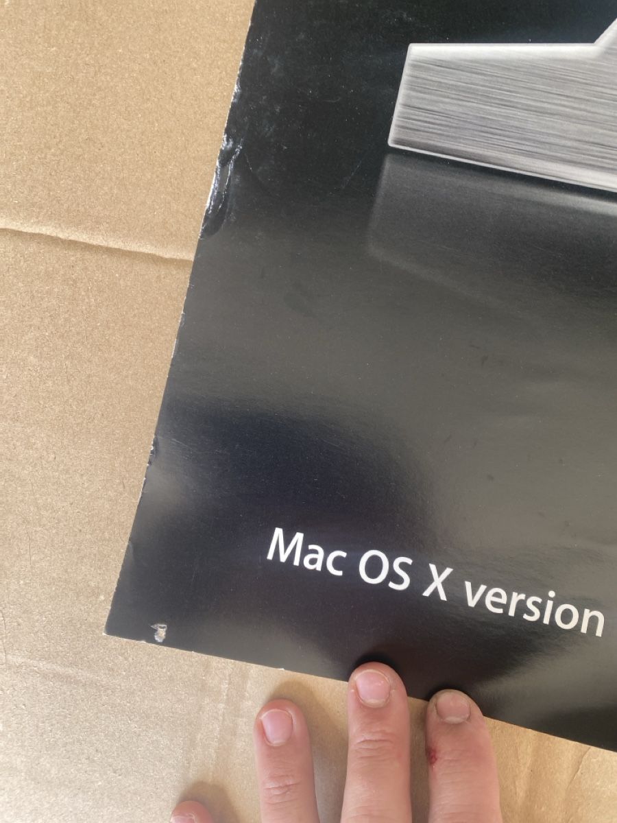 Foto & Immagini: Affiche Mac OS X 10.3 "Panther" - Collector Rare! – Usato da Lausanne venduto da Bazaille 2