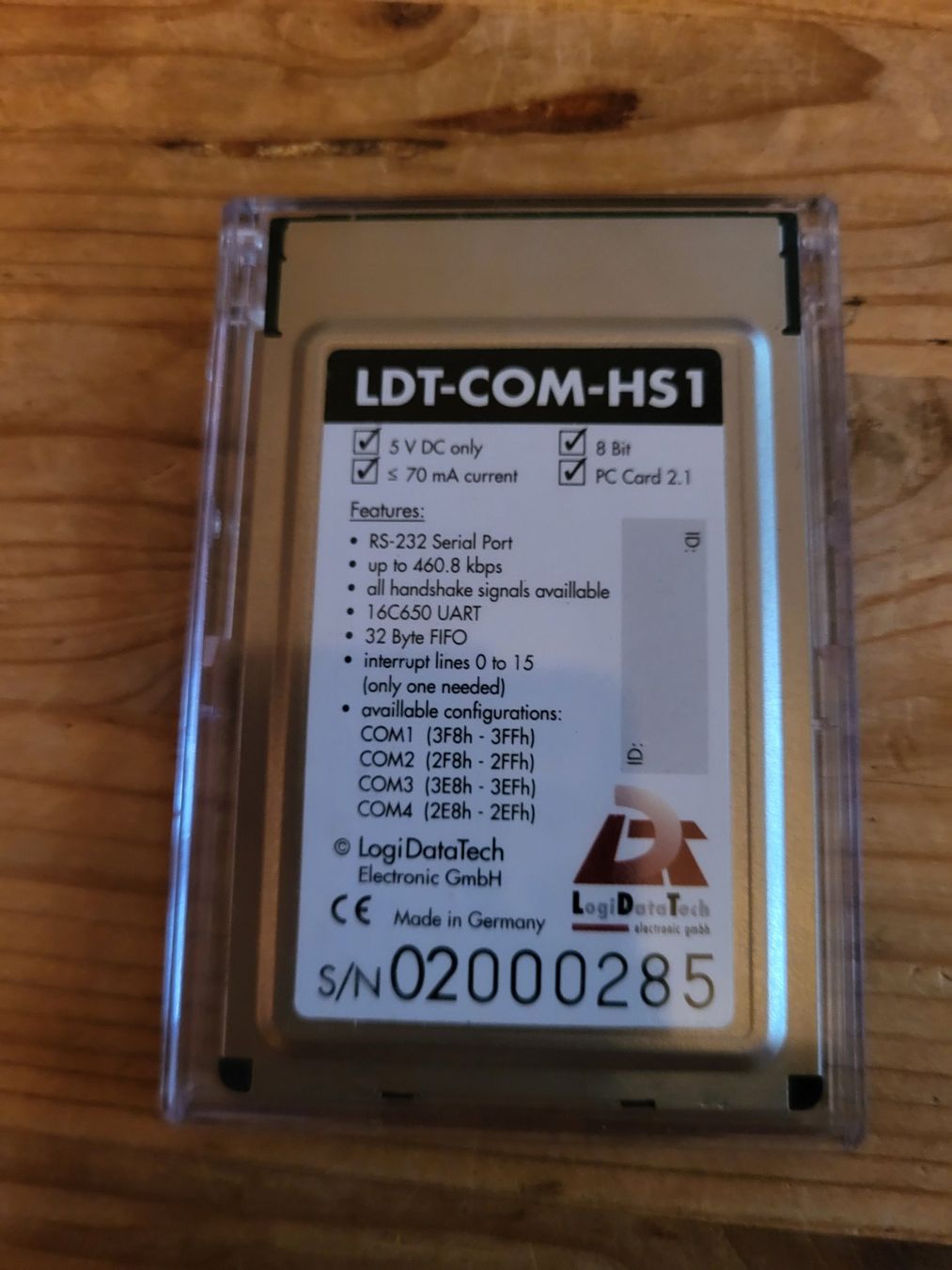 Laufwerke & Adapter: Interface Card, Combo Cardbus – Gebraucht aus Guggisberg von Aegertenlehn 1
