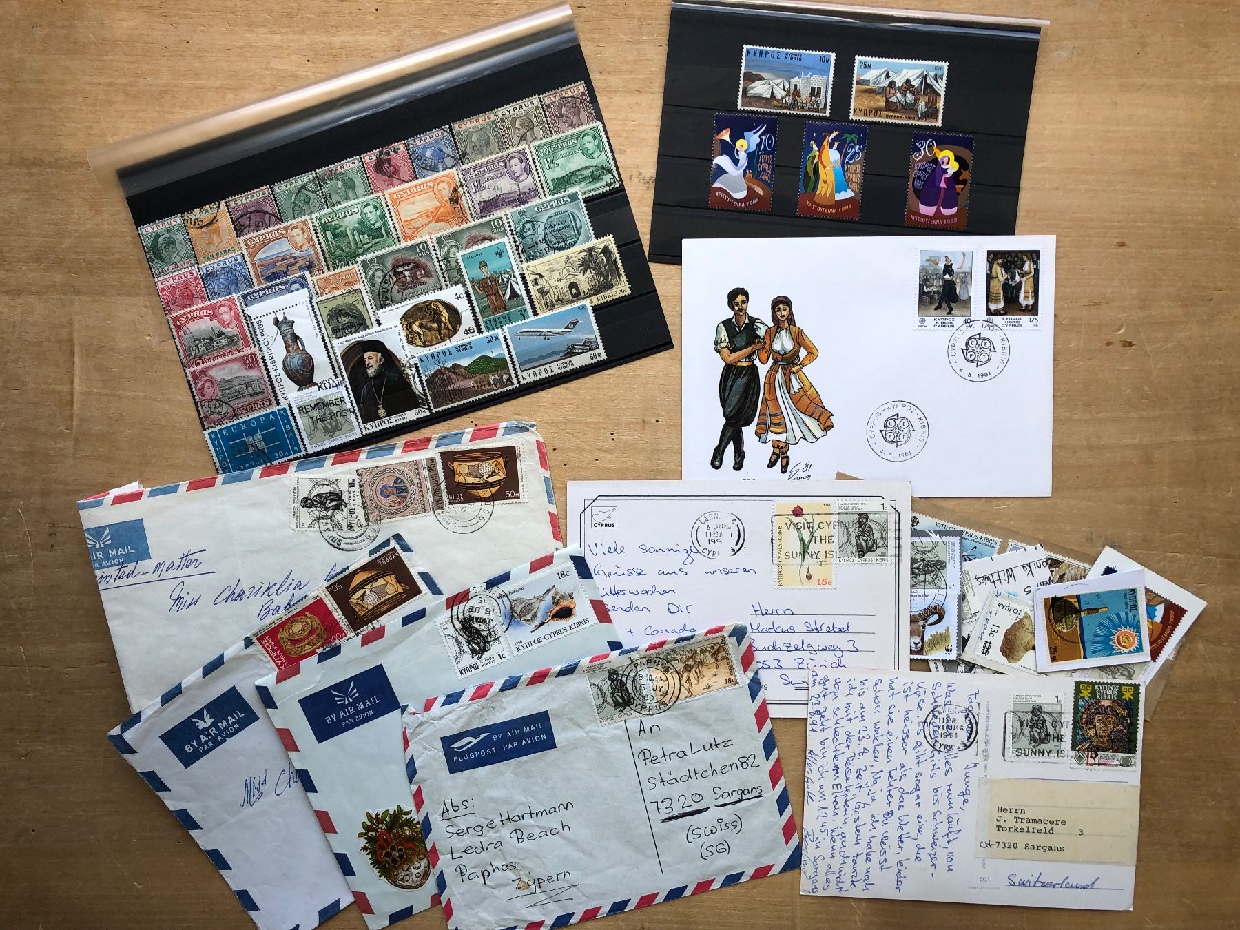 Alle Briefmarken: CYPRUS – Gebraucht aus Neuchâtel von Atahuallpa