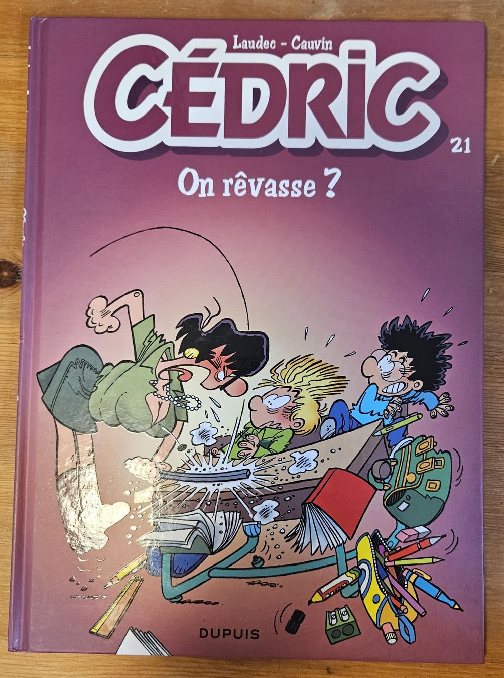 Fumetti: Cédric N 21 (T.B.E.)  On rêvasse ? – Usato da Prévonloup venduto da bitume1975