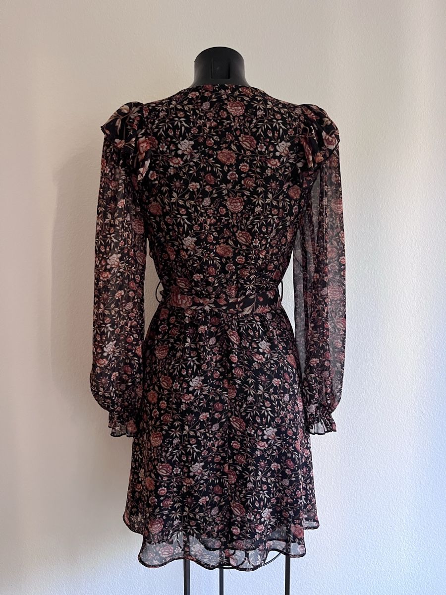 Mango Kleider: MNG Kleid Blumenmuster schwarz XS – Gebraucht aus Baden von Didi_sunshine 1
